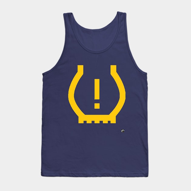 Geo3Doodles Tyre Warning Tank Top by Geo3doodles